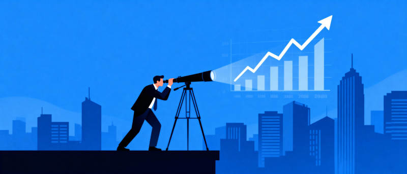 展望未来增长图片