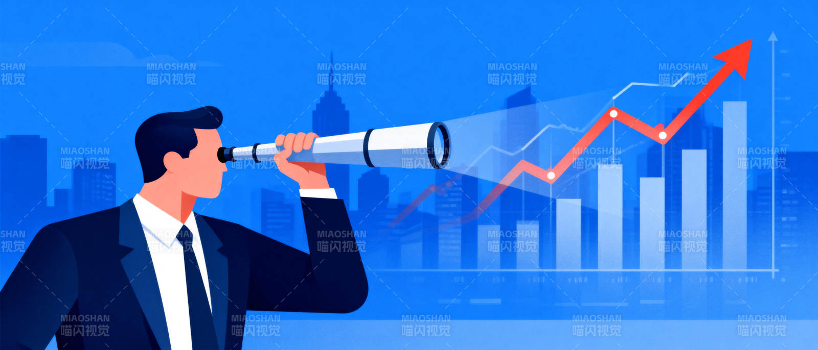 展望未来增长图片