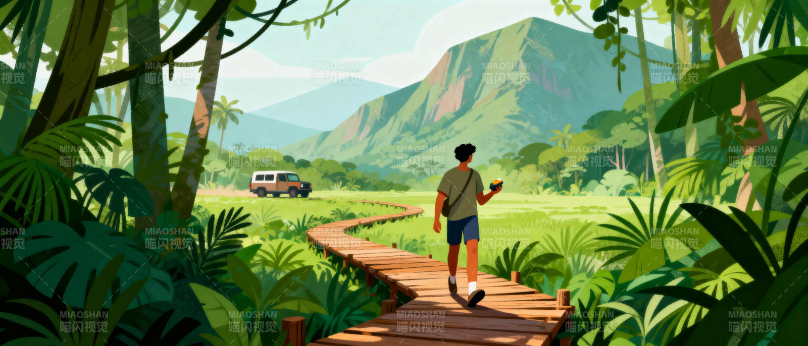 丛林徒步之旅图片