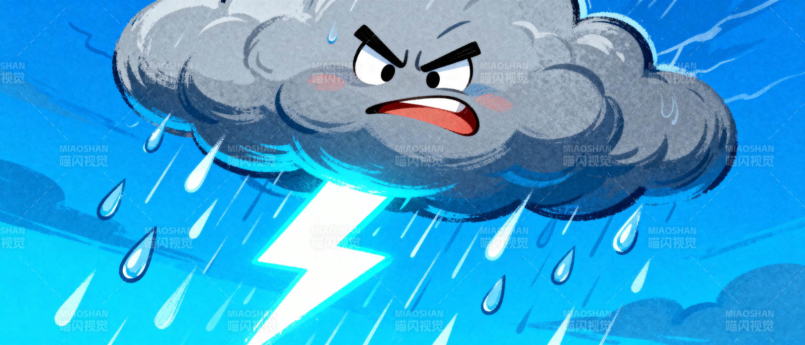 暴风雨来临图片