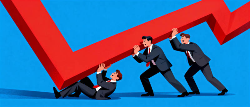 共抗经济下行图片