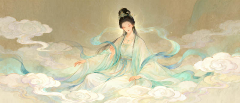 云中仙子飘然舞图片