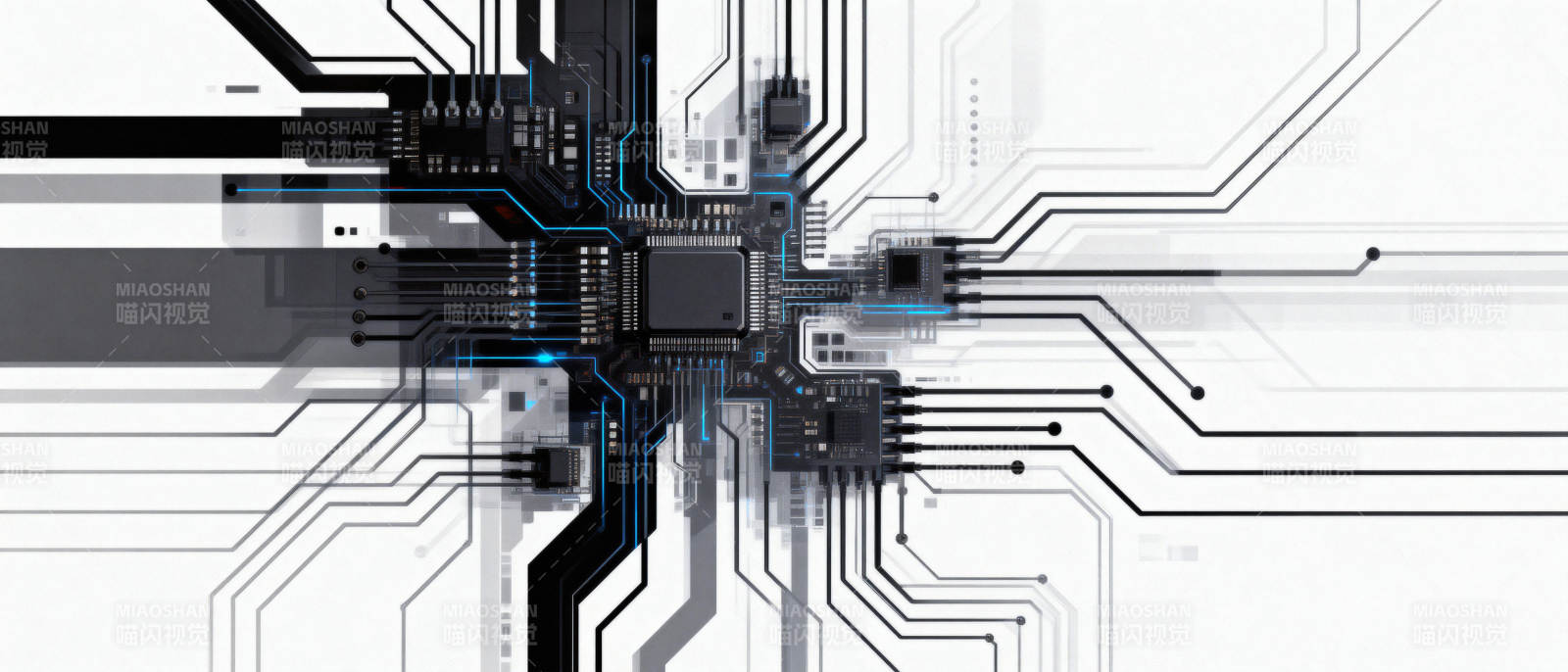 电路板科技图图片