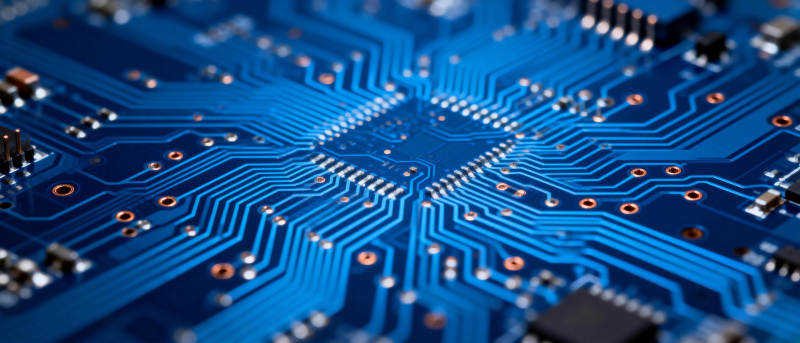 电路板特写图片