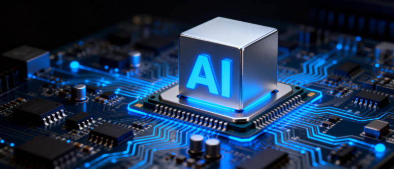 AI芯片科技未来图片