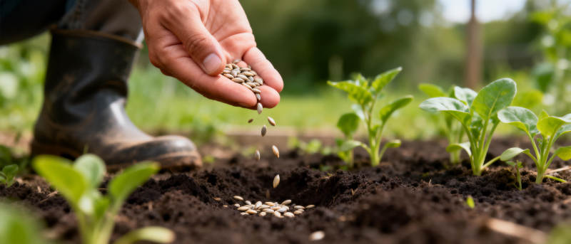播撒希望的种子图片