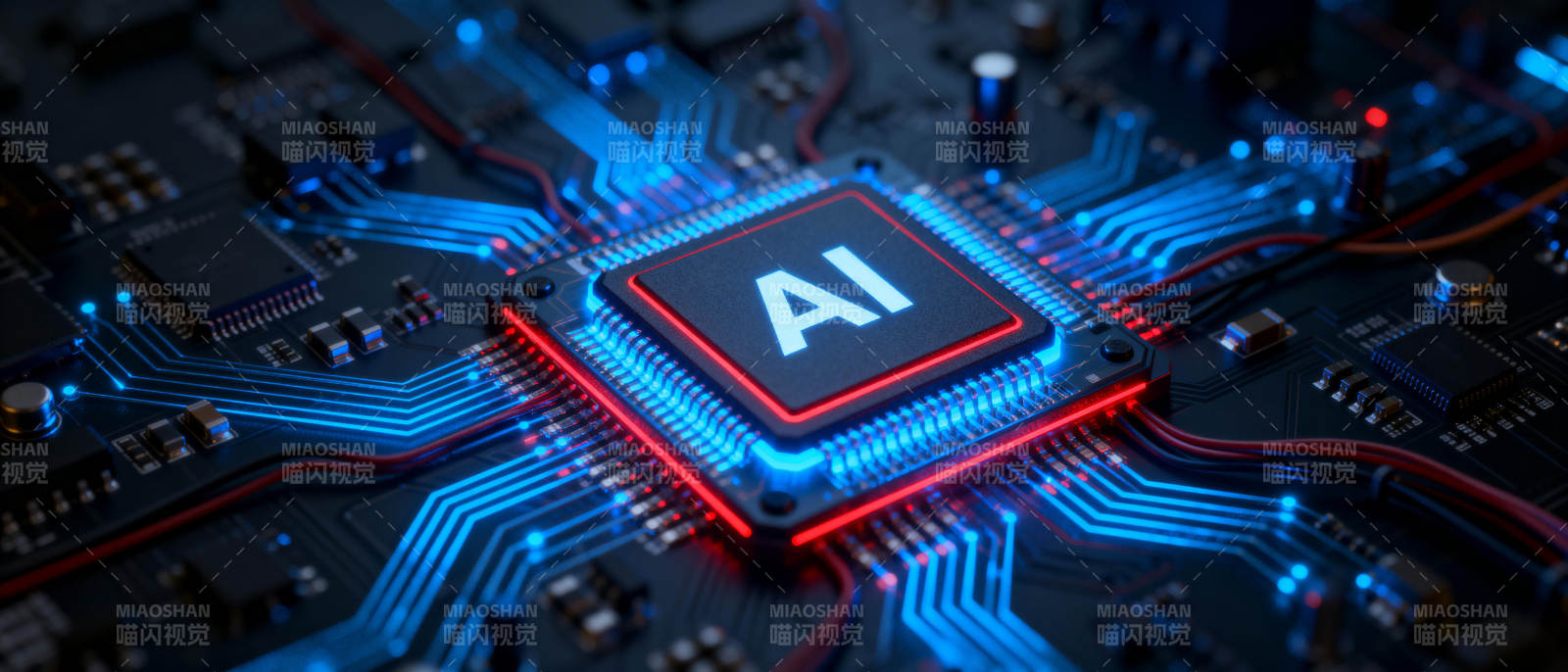 AI芯片科技感图片
