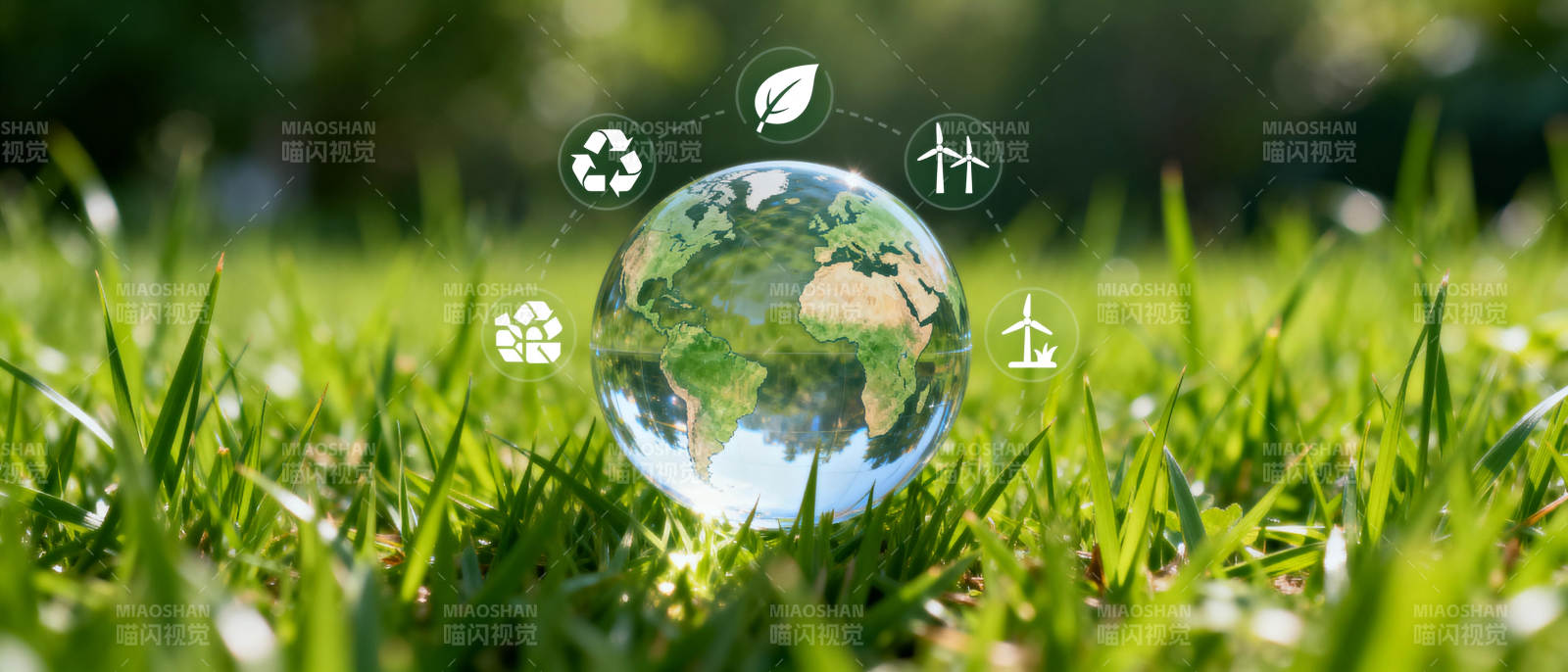 绿色地球 生态共生图片