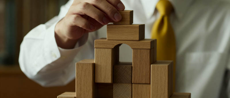 搭建木块结构图片