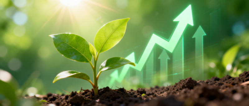 绿色增长 生机盎然图片