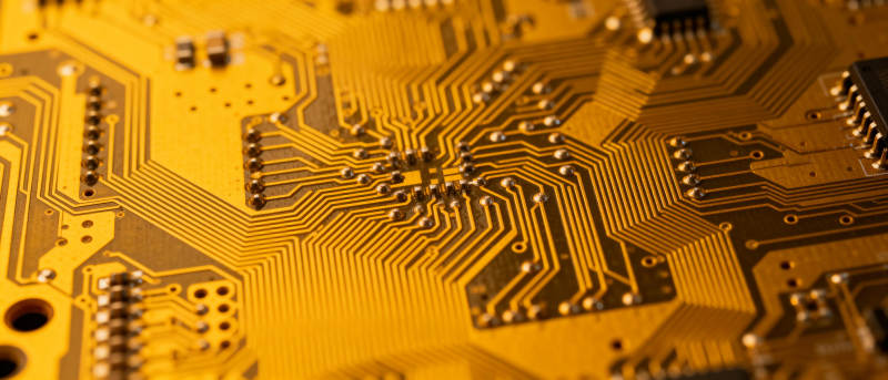 电路板特写图片