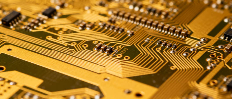 电路板特写图片