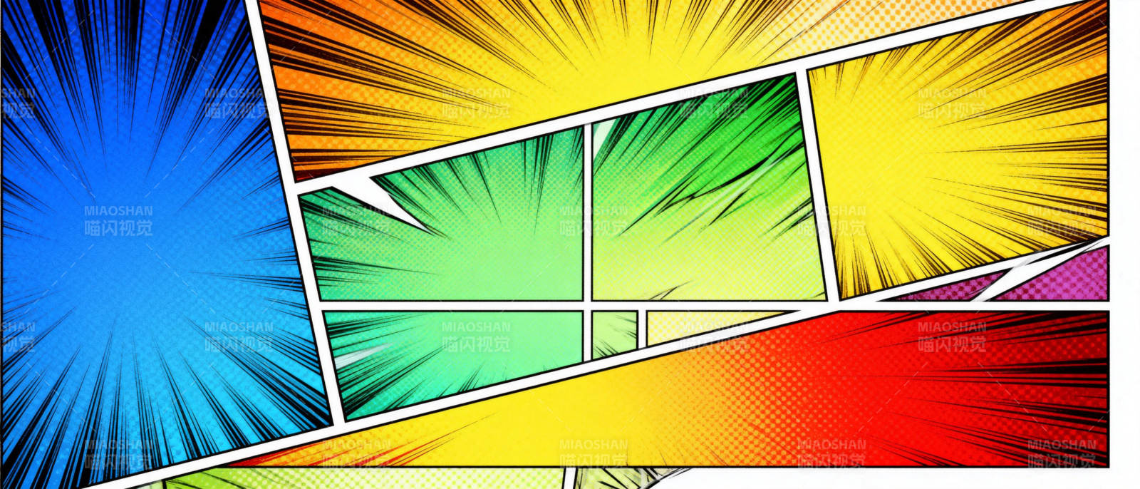 炫彩漫画风图片