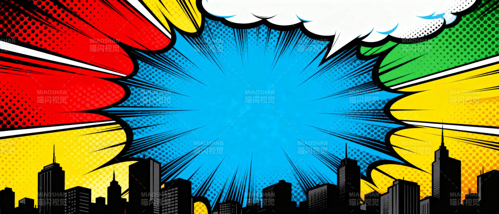 城市爆炸瞬间图片