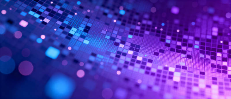 炫彩像素光效图片