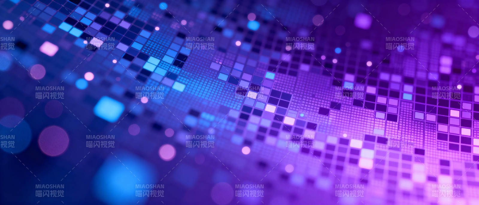 炫彩像素光效图片