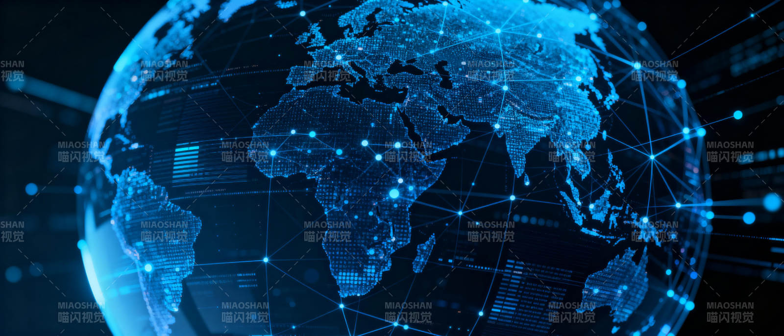 全球网络连接图图片