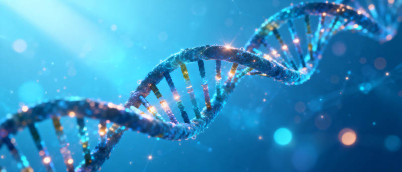 DNA双螺旋结构图片