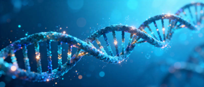 DNA双螺旋结构图片