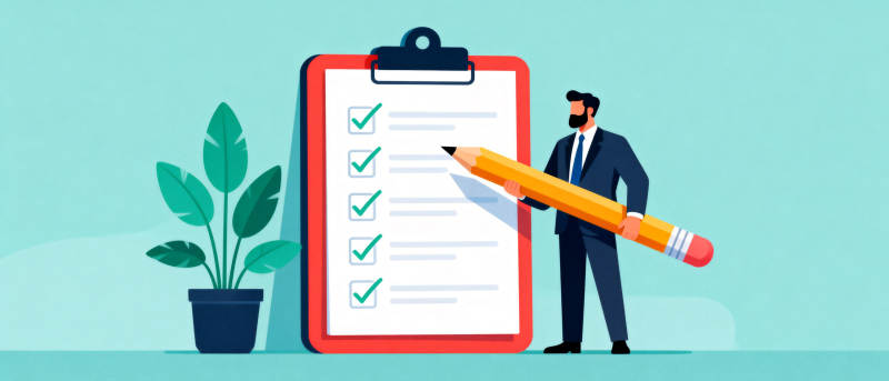 检查清单完成图片