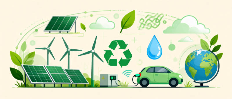 绿色能源未来图片