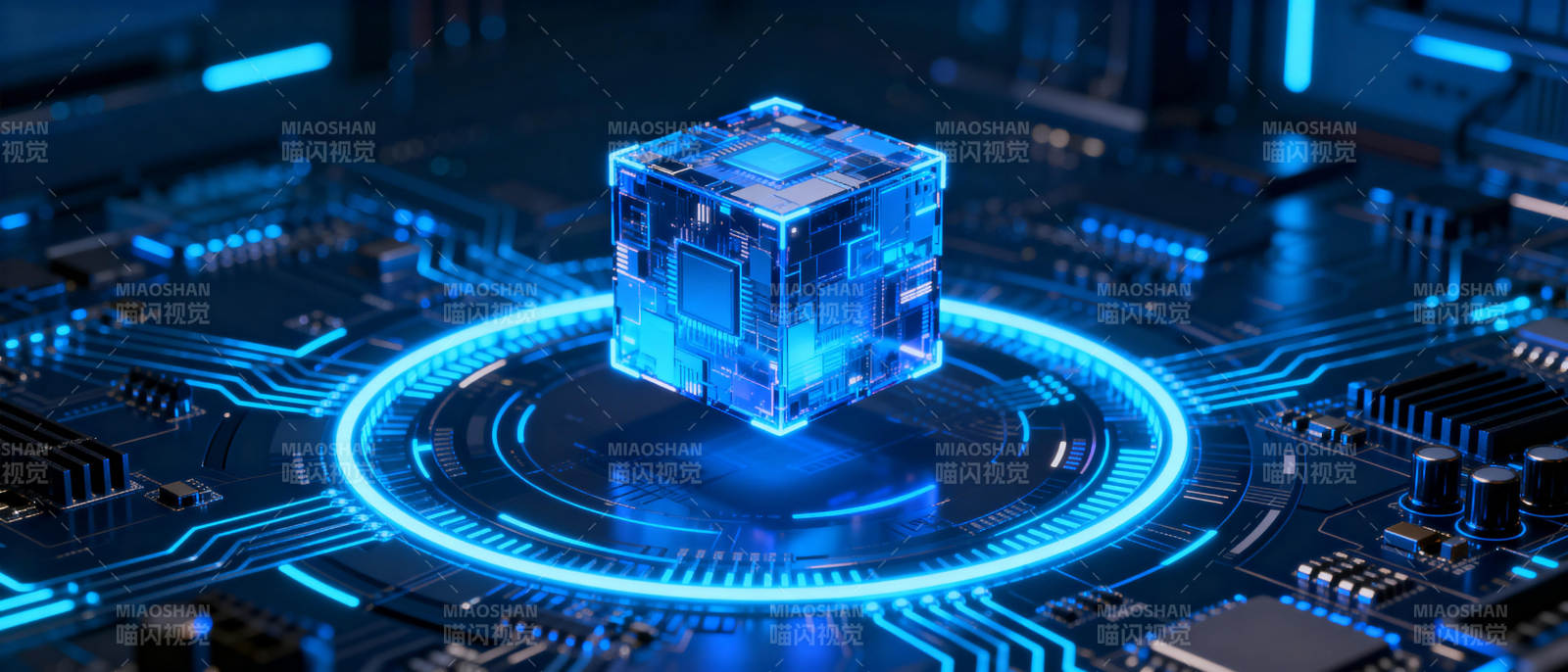 科技立方体图片