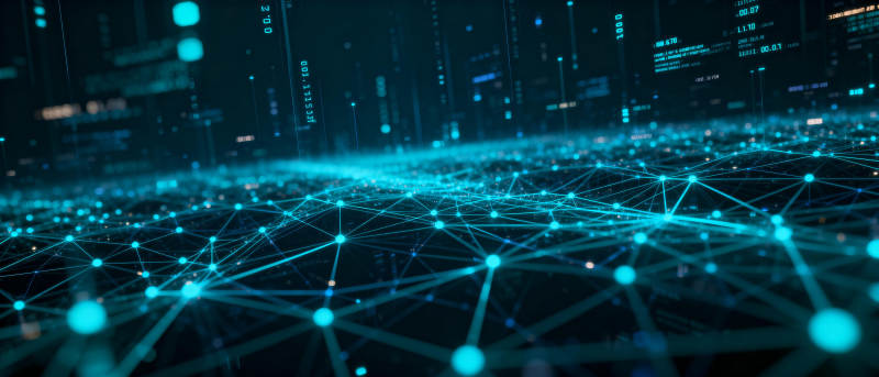 数字网络连接图片