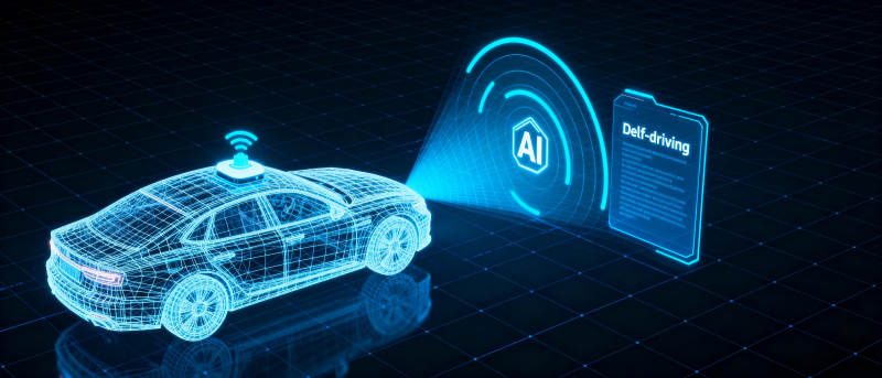 AI自动驾驶汽车图片