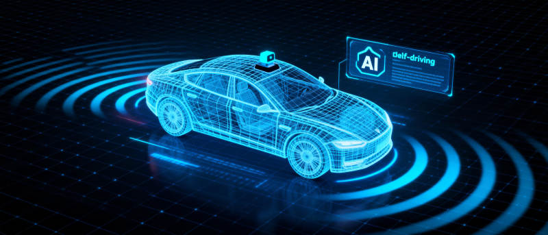 AI自动驾驶汽车图片