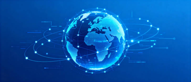 全球网络连接图片