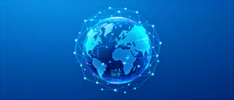 全球网络连接图片