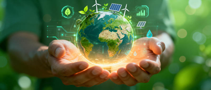 绿色地球 守护未来图片