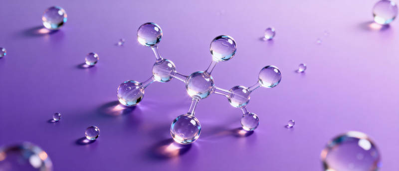 分子结构艺术图图片