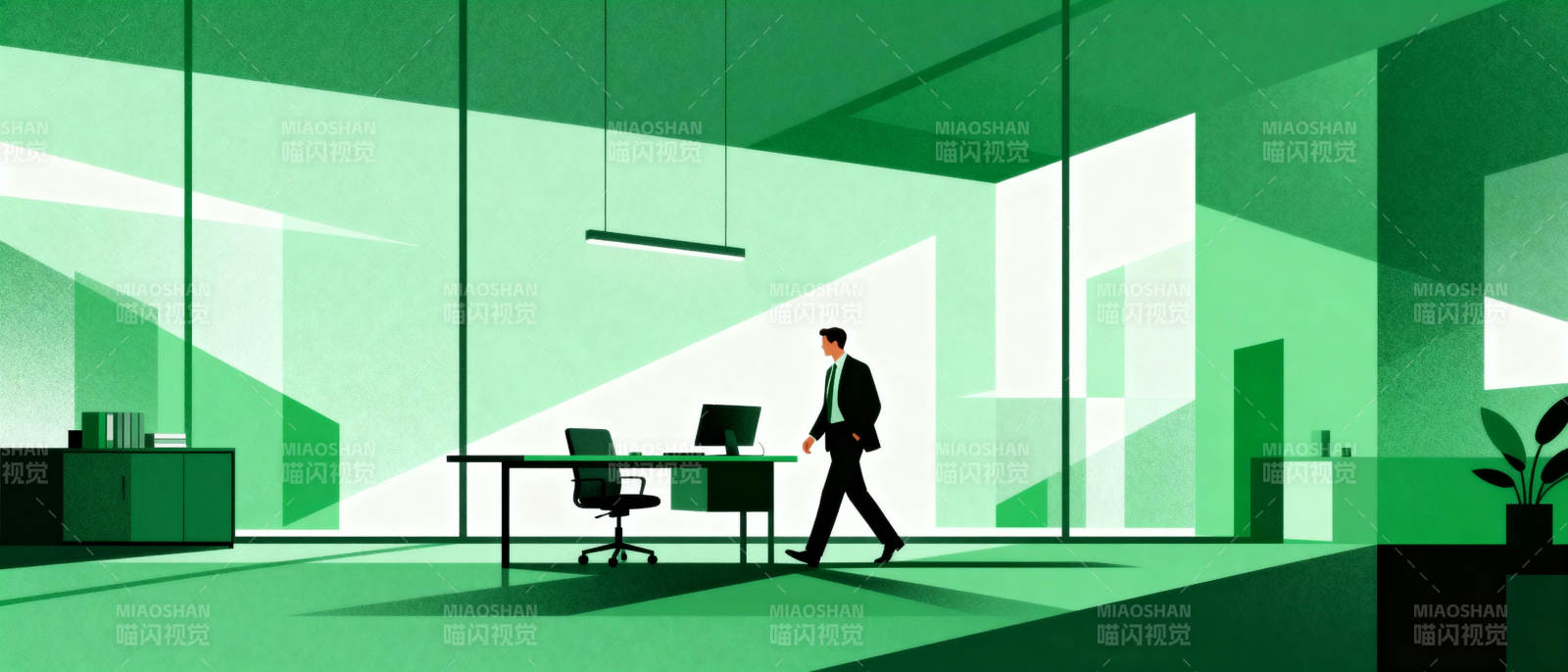 现代办公空间图片