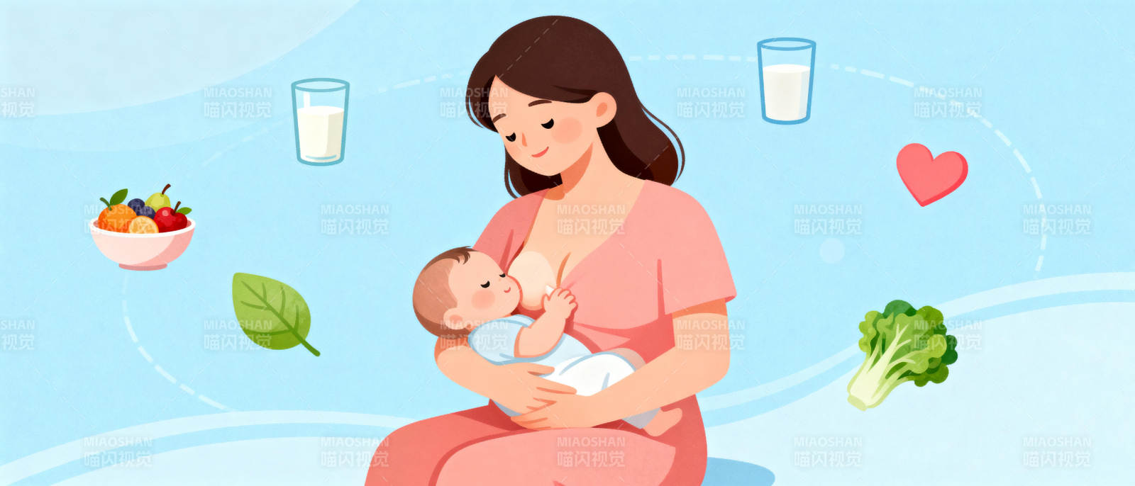 母乳喂养 健康相伴图片