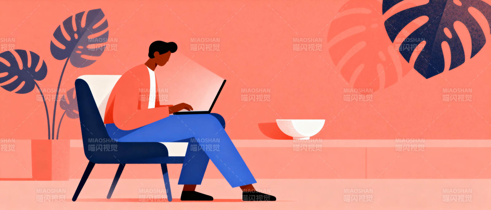 居家办公新风尚图片