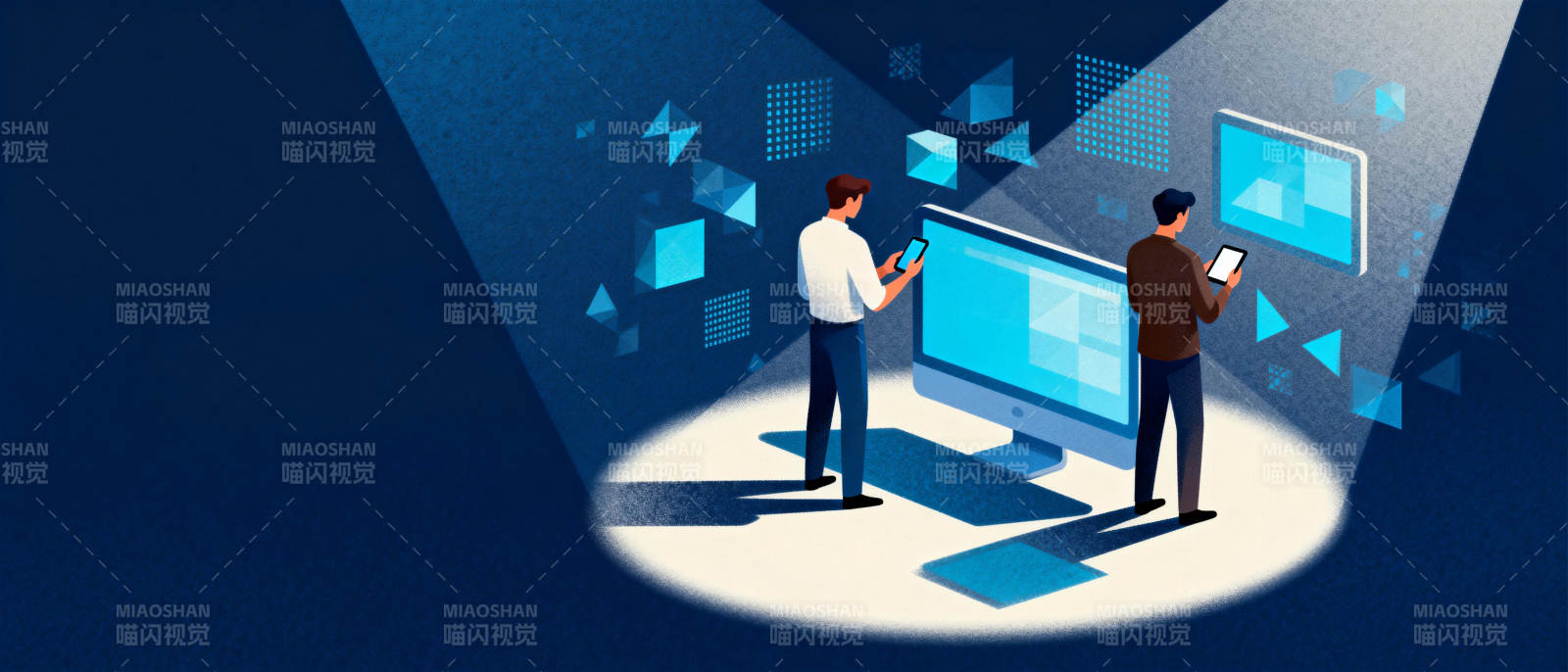 科技协作未来图片