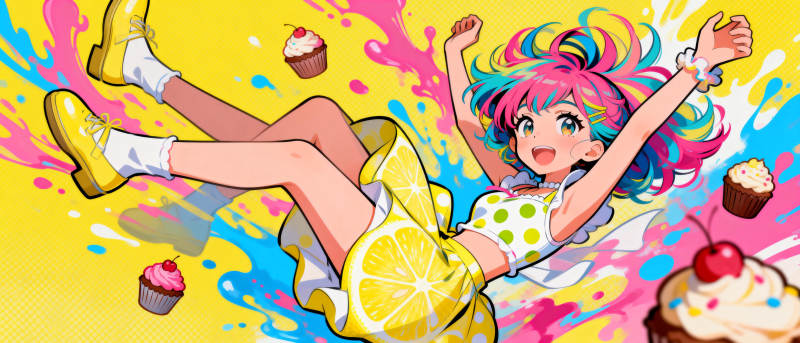 缤纷少女跃动时刻图片