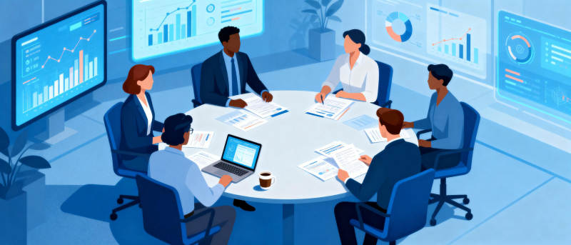 团队会议讨论分析图片