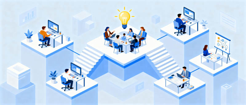 团队协作创新图图片