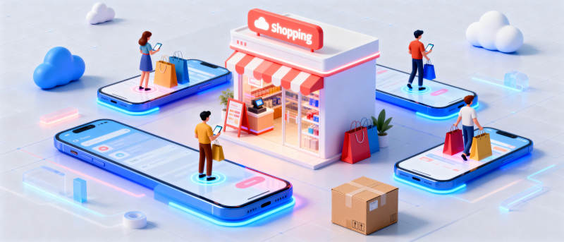 手机购物新体验图片