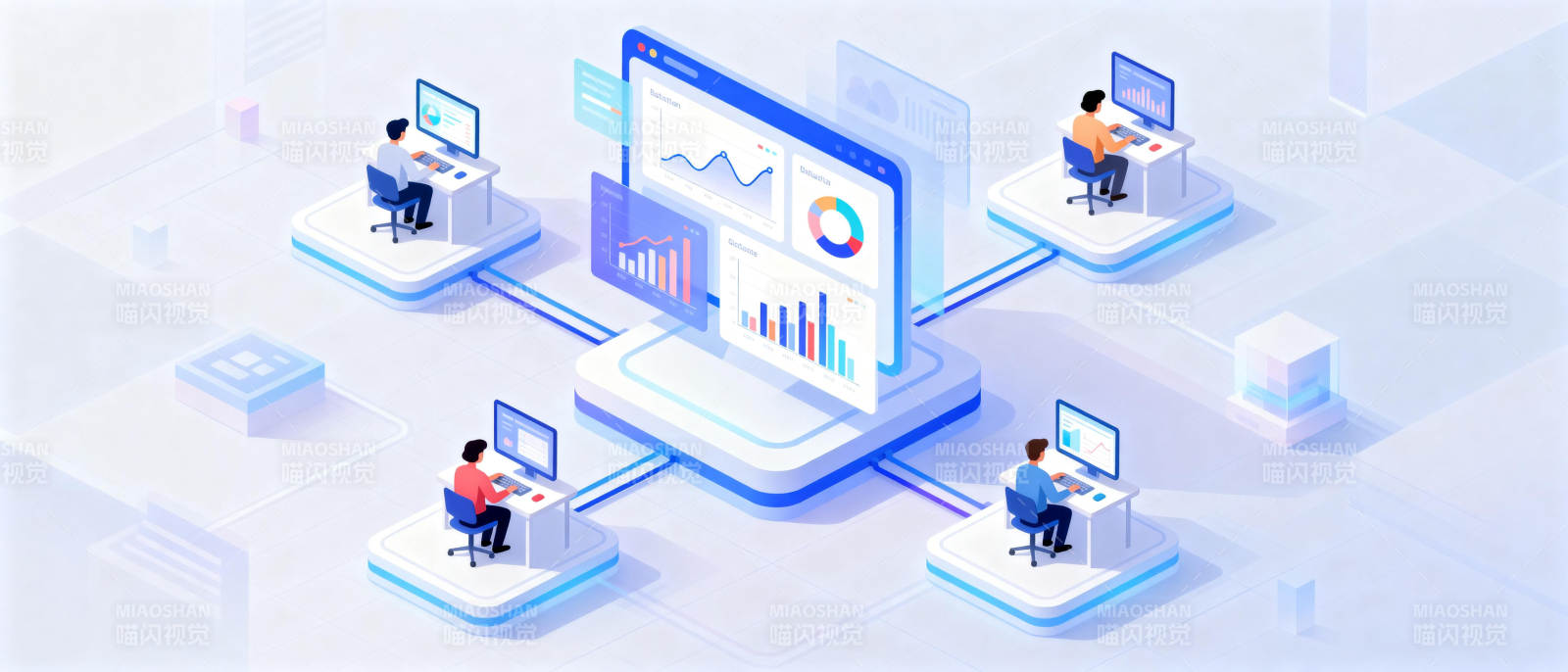 智能办公协同网络图片