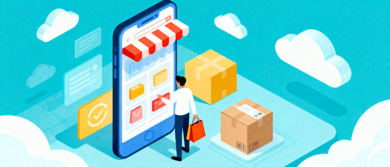 手机购物新体验图片