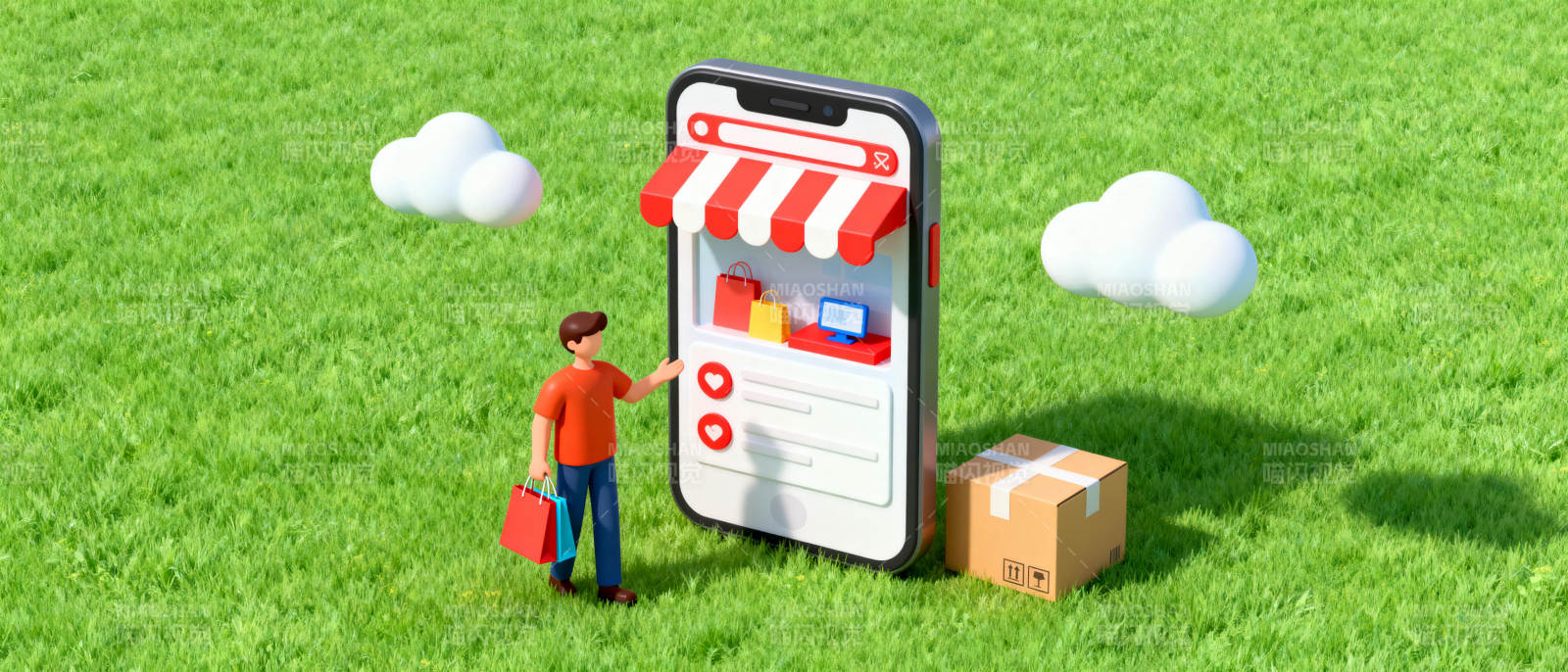 手机购物新体验图片