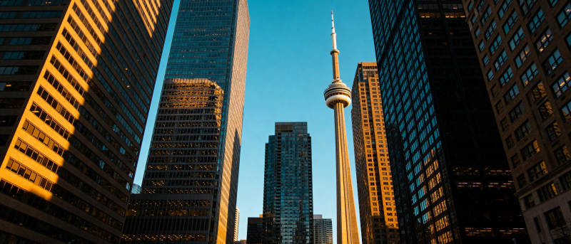 多伦多天际线图片