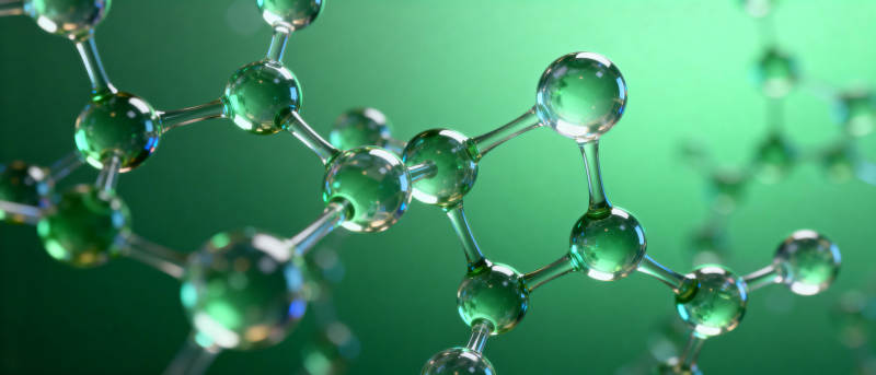 分子结构特写图片