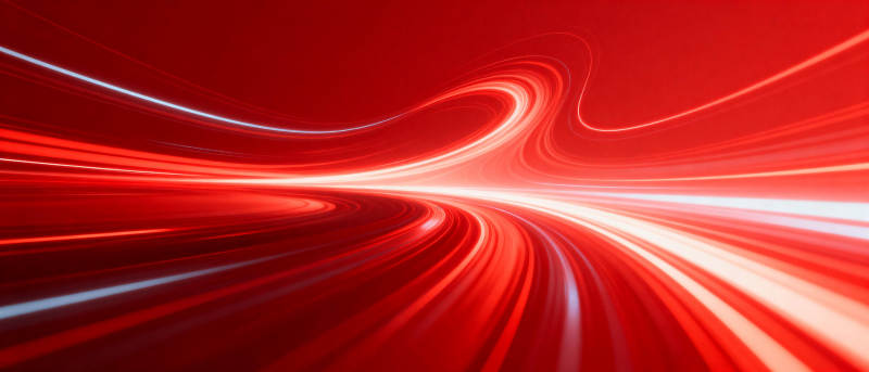 红色流光轨迹图片