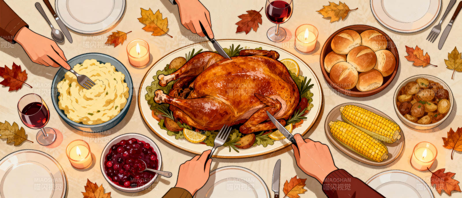 感恩节盛宴图片