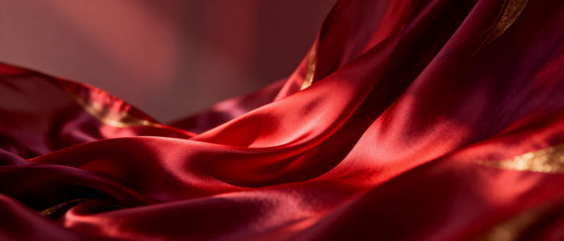 红绸轻舞图片