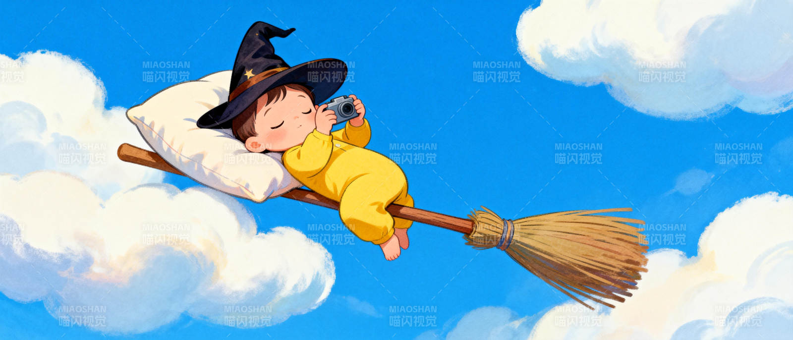 小巫师飞天梦图片